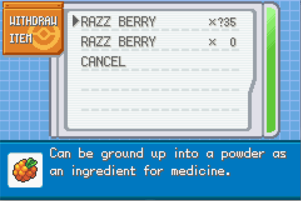 Pokemon Mythic Legends Cheats 5 This image has an empty alt attribute; its file name is mythiclegendsberries. Png