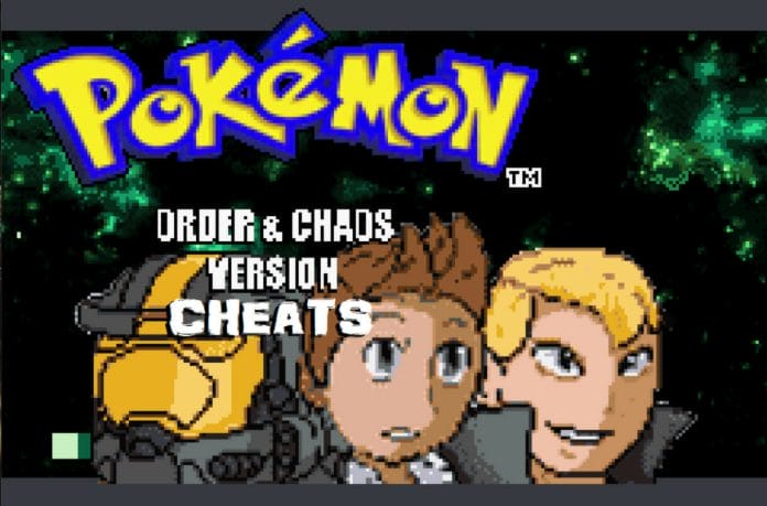 Pokemon order and chaos cheats