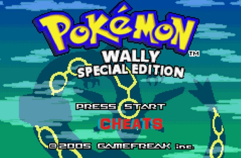 Pokemon emerald wally version cheats