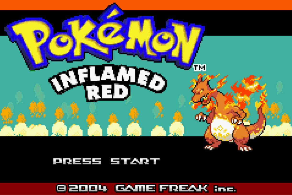 Pokemon Inflamed Red - GBA ROM Hack