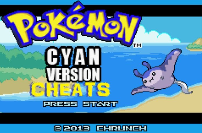 Pokemon cyan cheats