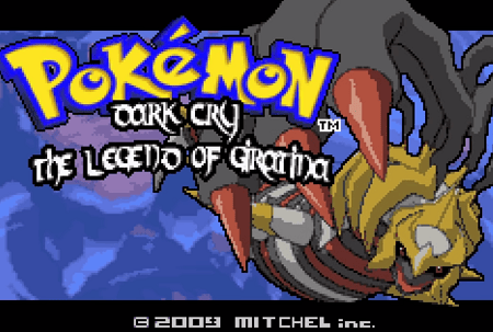 Pokemon dark cry: legend of giratina