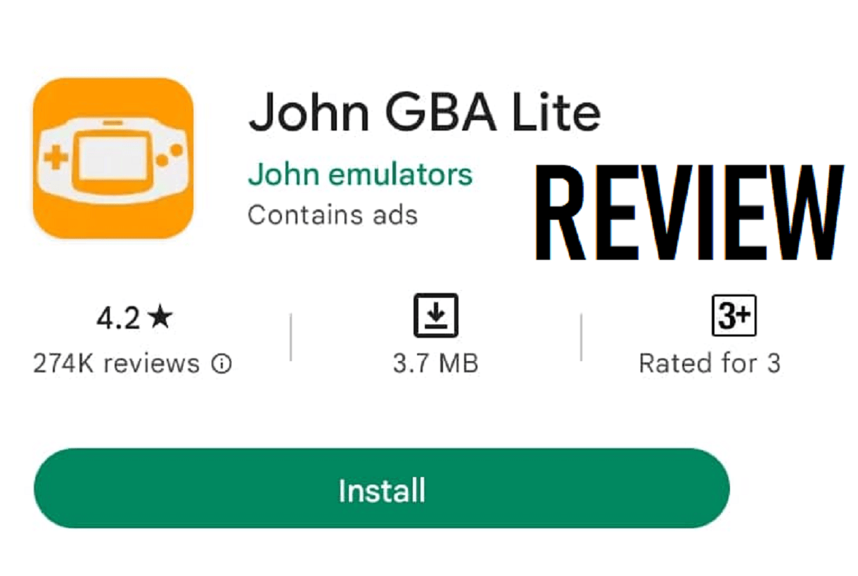 John GBA Lite APK for Android Download
