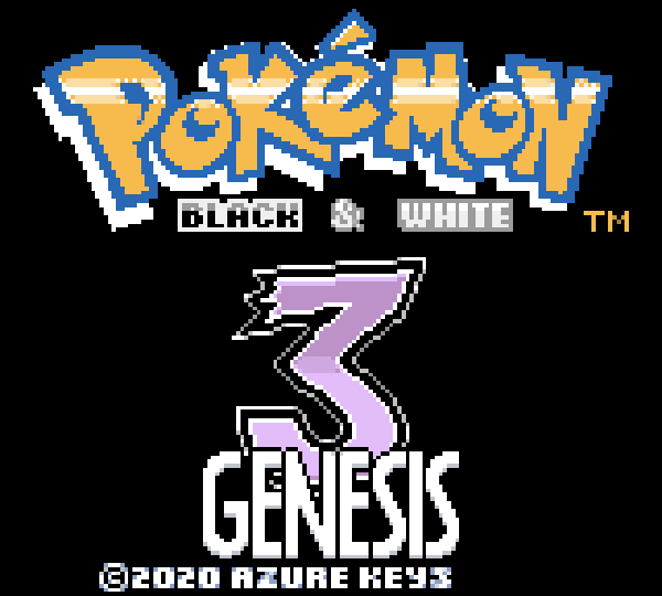 Pokemon black and white 3 genesis