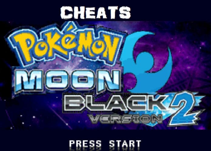 Pokemon moon black 2 cheats