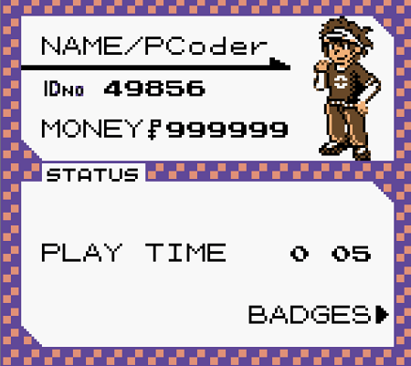 Pokemon bronze 2 money cheat