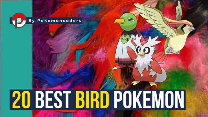20 best bird pokemon