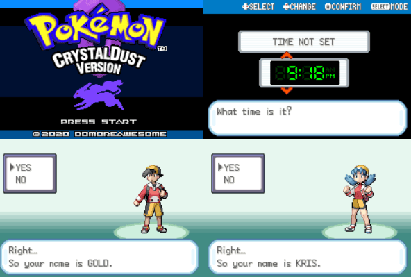 Top 10 Pokemon Rom Hacks With Over 16 Gyms 3 Pokemon crystaldust
