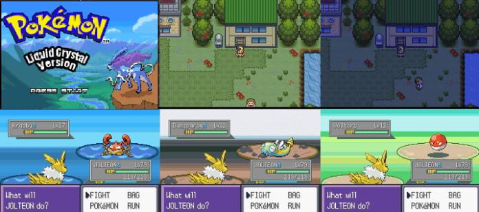 Top 10 Pokemon Rom Hacks With Over 16 Gyms 9 Pokemon liquid crystal