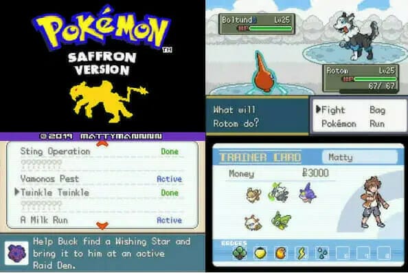Top 10 Pokemon Rom Hacks With A New Story 7 Pokemon saffron