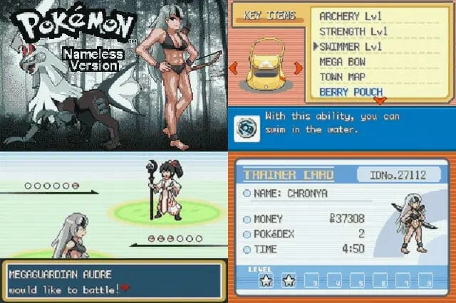 Top 10 Pokemon Rom Hacks With A New Story 11 Pokemon nameless version
