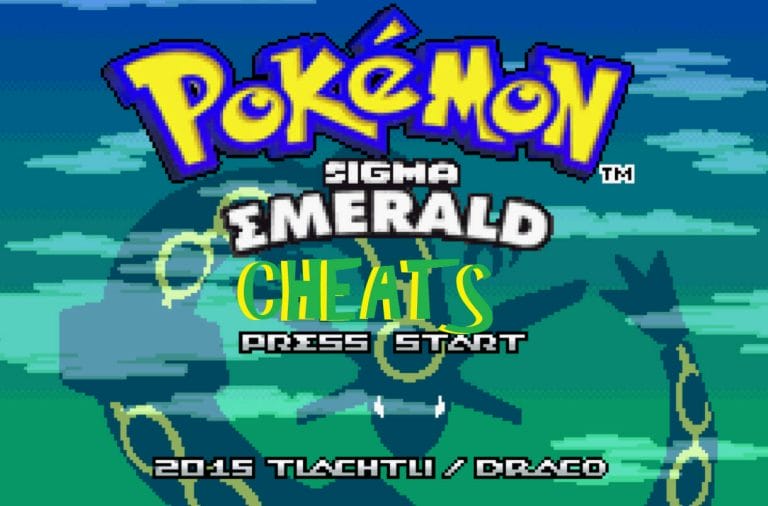 Pokemon sigma emerald cheats