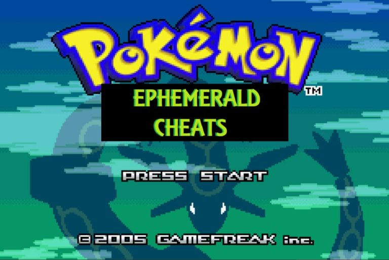 Pokemon ephemerald cheats