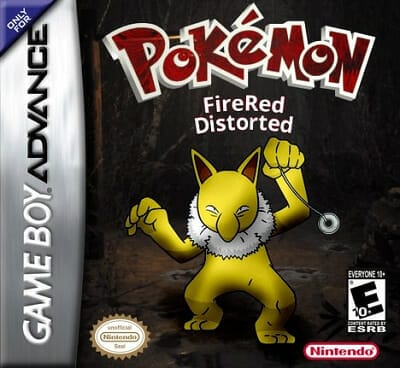 Pokemon firered distorted