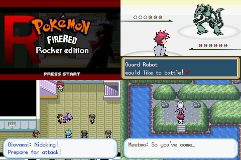 Pokemon fire red rocket edition
