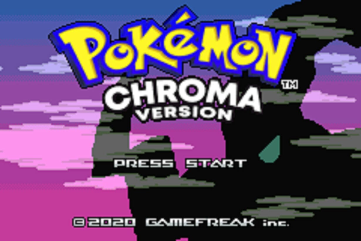 Pokemon Chroma Version - GB Hack  Pokemon, Black pokemon, Pokemon red  gameboy