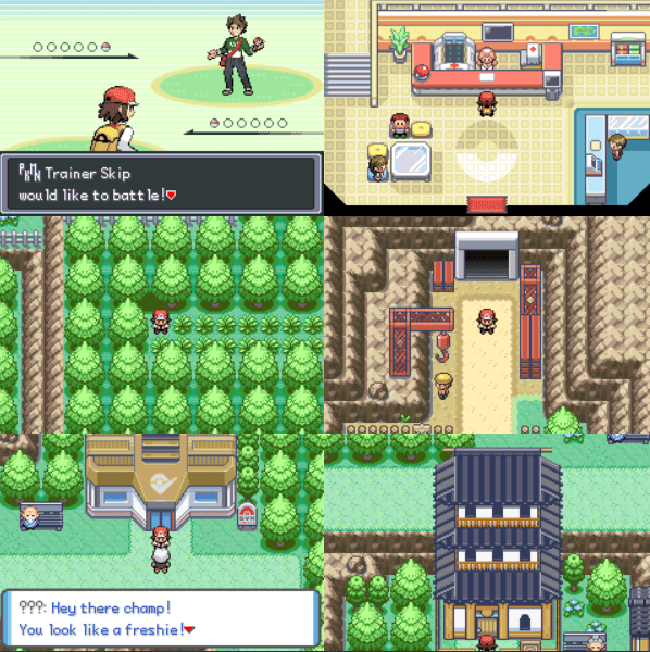 Pokemon chroma version screenshots