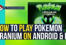how to play pokemon uranium on android and pc