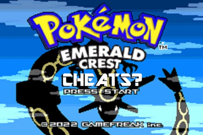 Pokemon emerald crest cheats