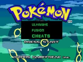 Pokemon ultimate fusion cheats