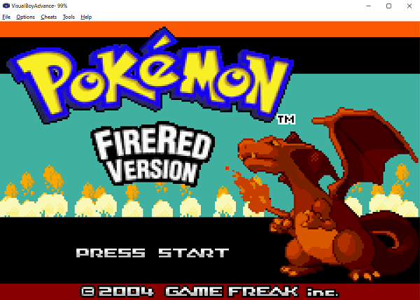 Vba firered launched