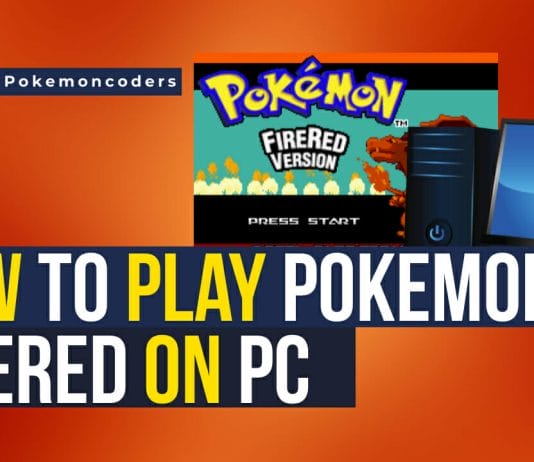 How to play pokemon firered on pc