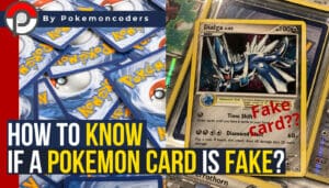 How to know if a pokemon card is fake