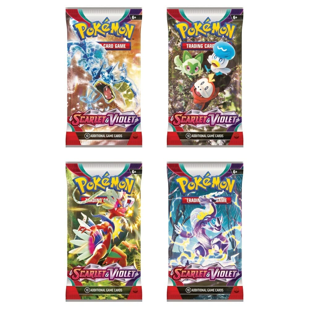 Authentic pokemon booster packs
