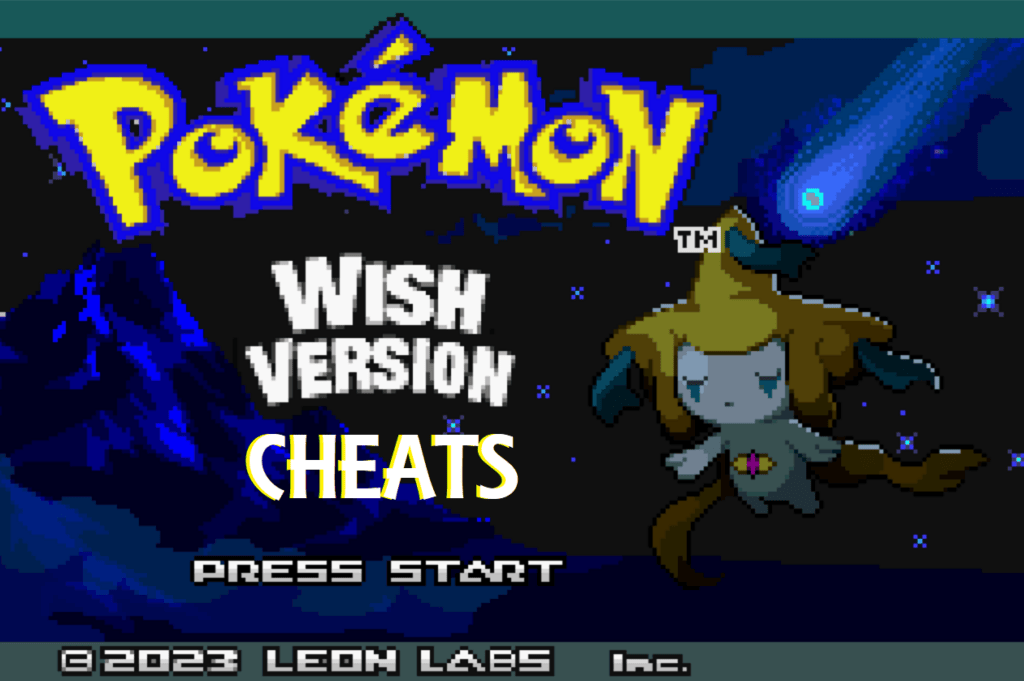 Pokemon wish version cheats