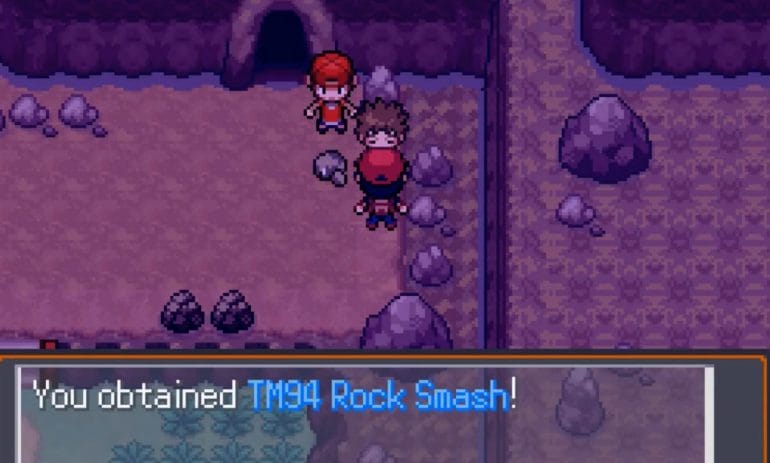 Pokemon infinite fusion rock smash