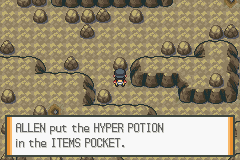 Pokemon liquid crystal 3. 3. 00512 july 2020 hollow cave 1f hyper potion