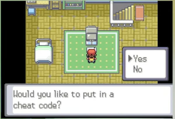 Pokemon Radical Red Cheats