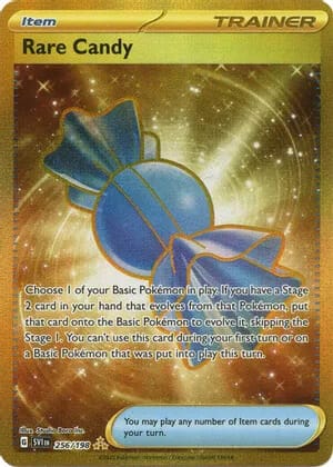 Most valuable cards in scarlet and violet - rare candy