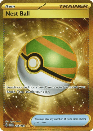 Most valuable cards in scarlet and violet - nest ball