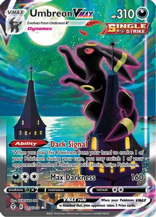 Most expensive cards in sword and shield - umbreon vmax evolving skies