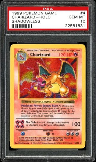 10 Most Expensive Charizard Cards In Pokemon Tcg’s History 10 Most expensive pokemon cards - base set shadowless holo rare charizard (psa 10)