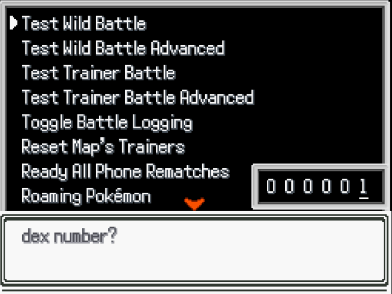 Pokemon infinite fusion cheats - battle options