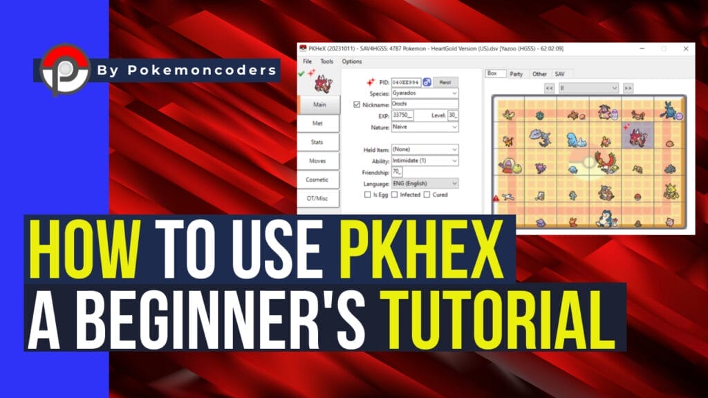 A pkhex tutorial beginner's guide