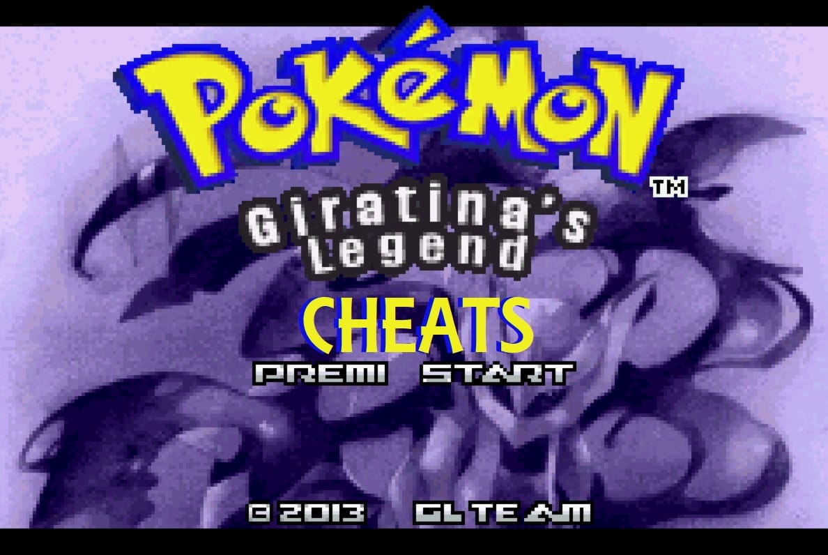 Pokemon Platinum Wild Pokemon Modifier Cheat Code Pokemon Giratina's Legend Cheats | PokemonCoders