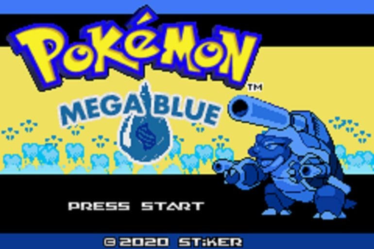 Pokemon mega blue