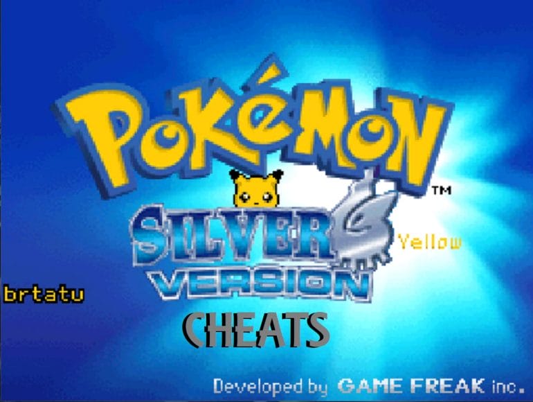 Pokemon silver yellow cheats