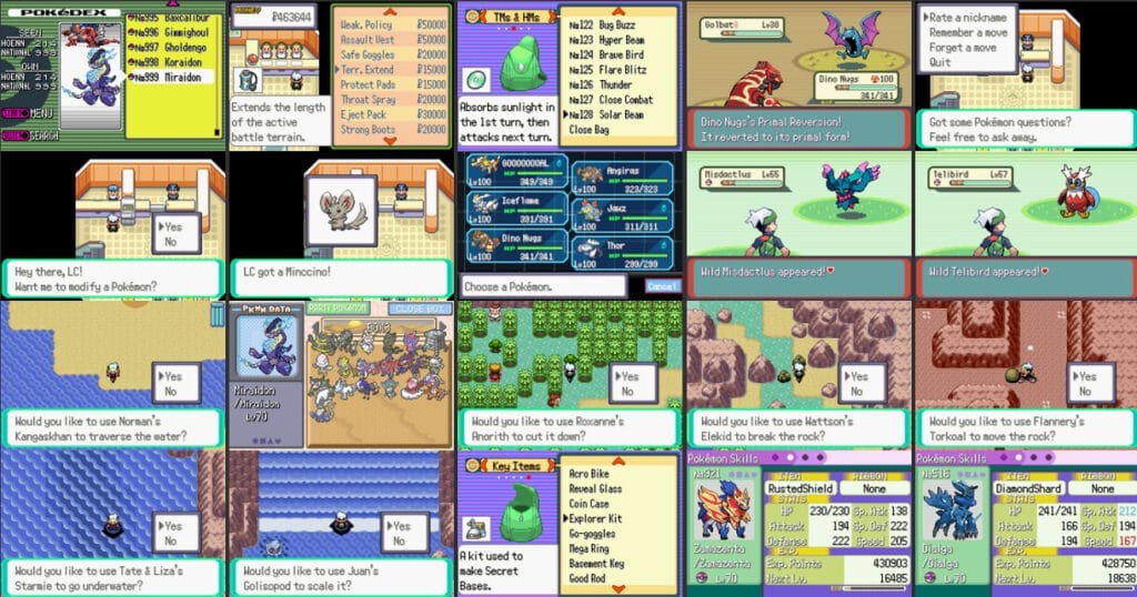 Pokemon Theta Emerald: The Last Dance 2 Theta emerald the last dance screenshots