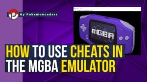 How to use cheats in mgba