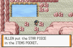 Pokemon liquid crystal 3. 3. 00512 july 2020 undersea cavern section a upper middle star piece