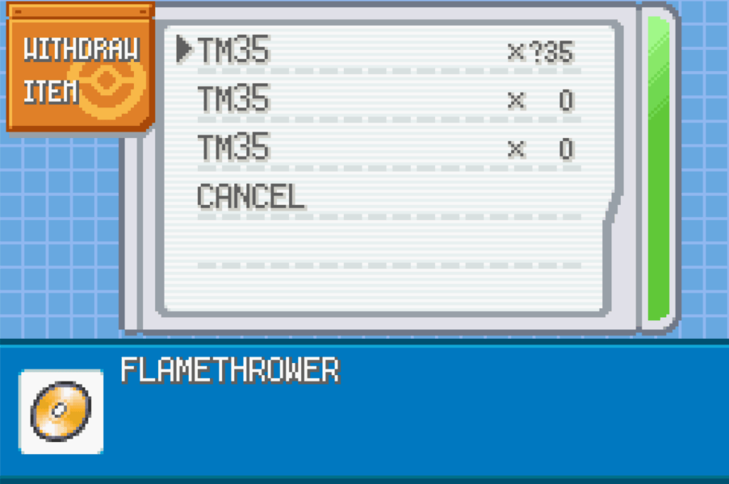 Firered plus tm and hm