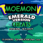 Moemon Emerald cheats
