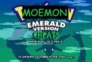 Moemon emerald cheats