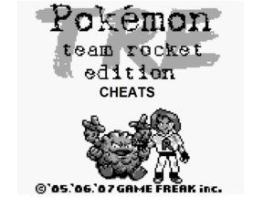 Pokemon tre: team rocket edition cheats
