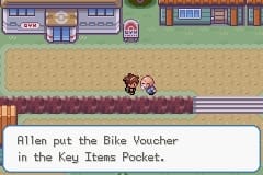 Pokemon wish demo 1. 02 bike voucher getto