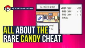 Rare candy cheat